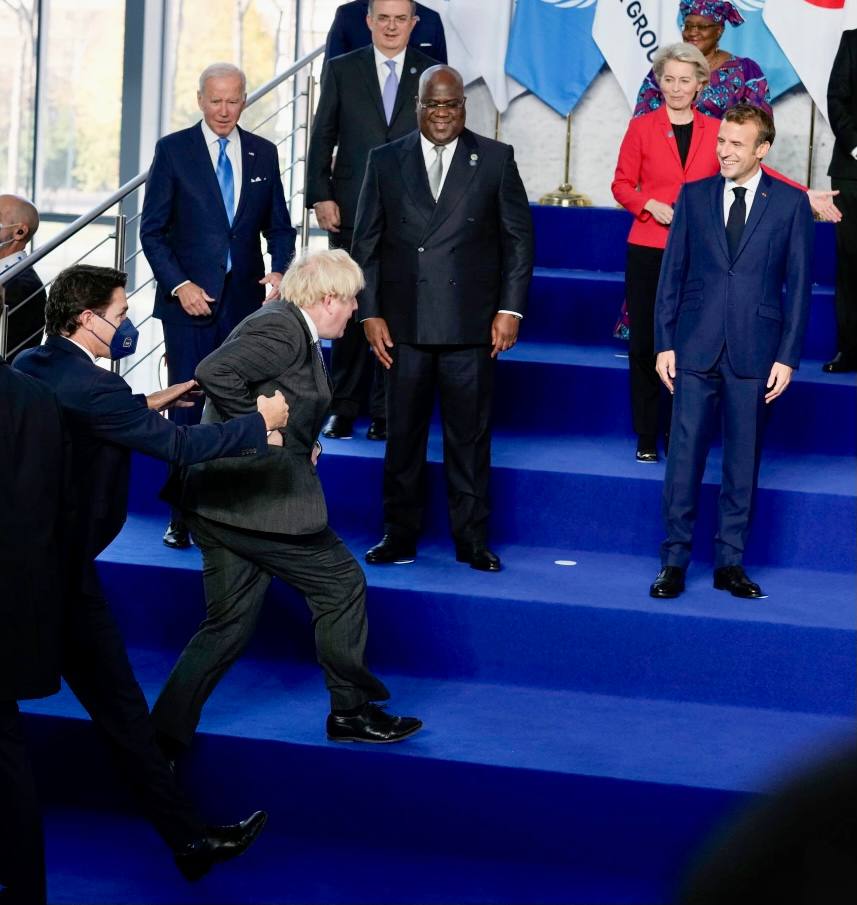 Борис Джонсон на саммите G-20 